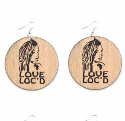 Earrings 'Love Loc'd'